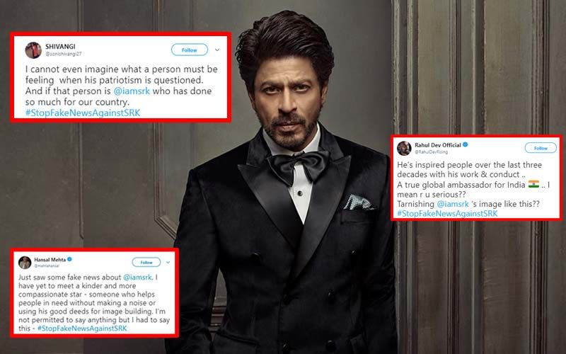Shah Rukh Khan Accused Of Helping Pakistan Gas Attack Victims. Fans Shield Superstar, Initiate #StopFakeNewsAgainstSRK