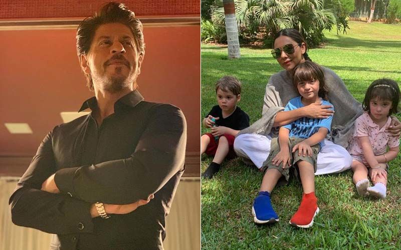 Shah Rukh Khan Has The Coolest Reply To Gauri Khan’s Pic With The 3 Musketeers- AbRam, Yash, Roohi