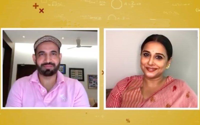 Shakuntala Devi AKA Vidya Balan All Set To Throw A Math Quiz To Cricketer Irfan Pathan On Show Cricket Connected