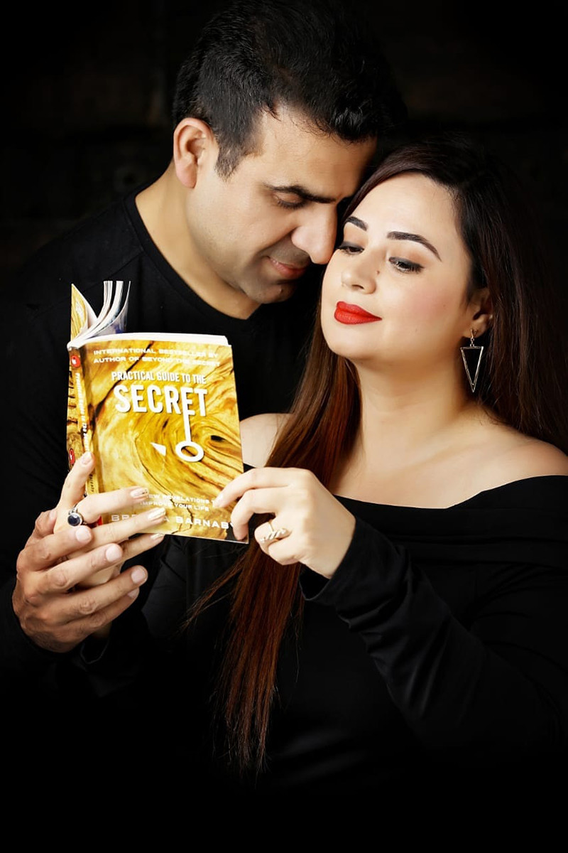 Shalini Kapoor With Rohit Sagar