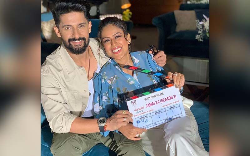Nia Sharma And Ravi Dubey Kickstart The Shoot Of Jamai Raja 2; Check Out Pictures From The On-Set Celebration