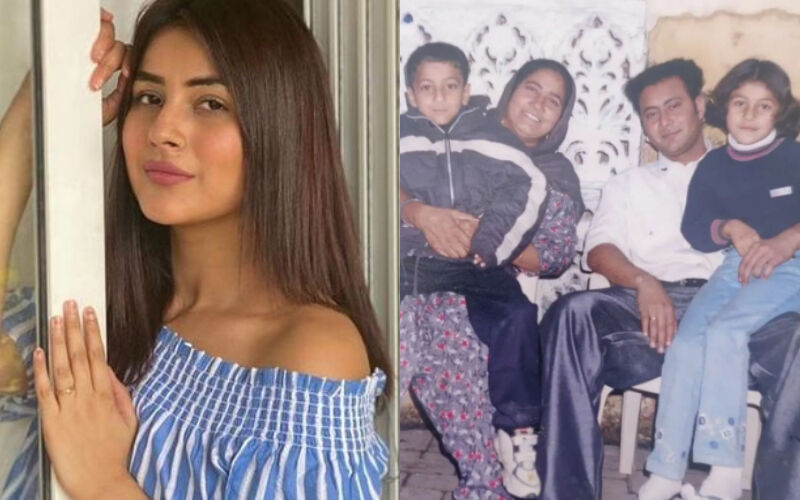 Can You Spot Young Shehnaaz Gill In This Unseen Childhood Family PHOTO? Actress Looks Cute Sitting On Her Father’s Lap