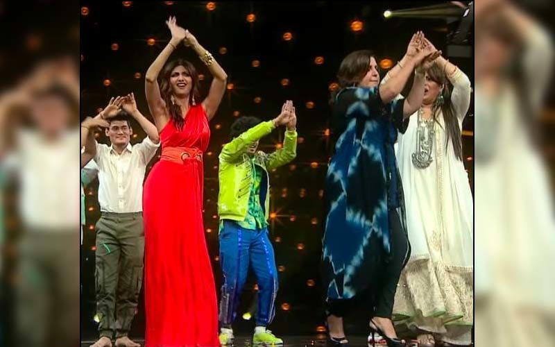 Super Dancer Chapter 4: Shilpa Shetty Does Naagin Dance With Farah Khan And Geeta Kapur On Priyanka Chopra's 'Desi Girl'-Seen It Yet?
