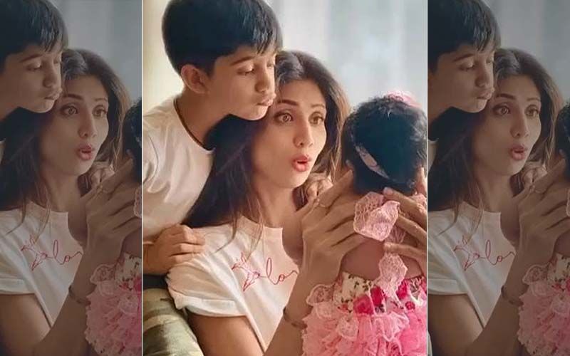 Shilpa Shetty And Daughter Samisha Get Papped In The City; They Make For The Cutest Mother-Daughter Duo Ever