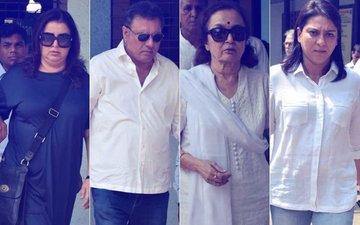 शम्मी आंटी को श्रद्धांजलि देने पहुंचे बमन ईरानी, प्रिया दत्त और आशा पारेख