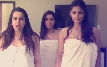 Video: दोस्तों संग तौलिए में डांस कर रही थी टीवी की ये बहु... तभी हो गया ऐसा हादसा