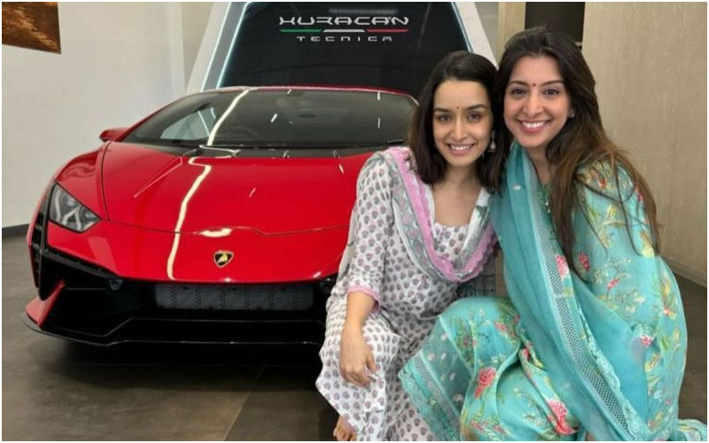 Shraddha Kapoor Becomes A Proud Owner Of A ₹4 Crore Lamborghini! Takes The Swanky New Car For A Spin On Mumbai Roads!