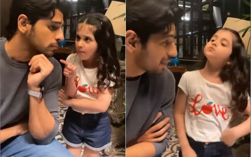 Sidharth Malhotra's Shershaah Reel With This 'Little Kiara As Dimple' Is The Cutest Video On Internet Today-WATCH