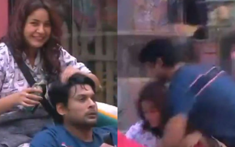 Bigg Boss 13: Sidharth Shukla Wraps His Legs Around Shehnaaz Gill, Pounces On Her And Kisses Her - Video