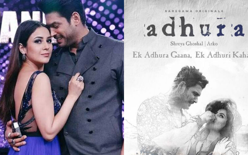 Shreya Ghoshal Unveils The FIRST LOOK Poster Of Sidharth Shukla And Shehnaaz Gill's Last Music Video Together, 'Adhura'; SidNaaz Fans Get Emotional