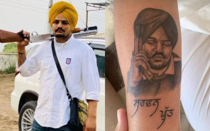 Sidhu Moose Wala’s Father Balkaur Singh Gets Son's Face Tattooed On His Hand, Fan Says, ‘Miss U Legend’