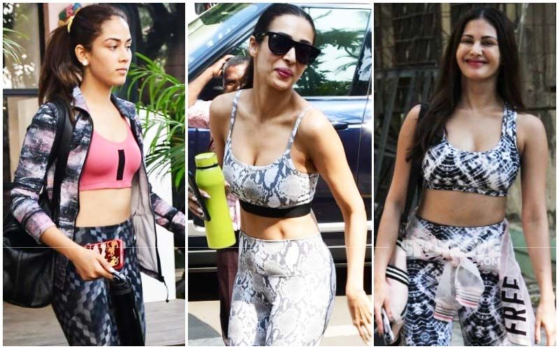 Mira Rajput, Malaika Arora And Amyra Dastur- Who Said You Can’t Look Sexy While Sweating It Out?