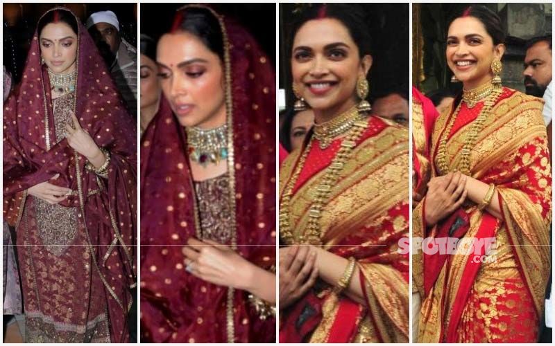 Deepika Padukone’s Sindhi And South Indian Avatars On Her 1st Wedding Anniversary Are Gorgeous To A T!