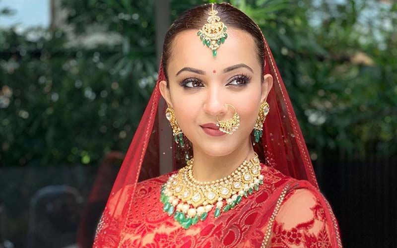 Koushani Mukherjee Looks Breathtakingly Beautiful Bride In Red Lehanga, Shares Pic On Instagram