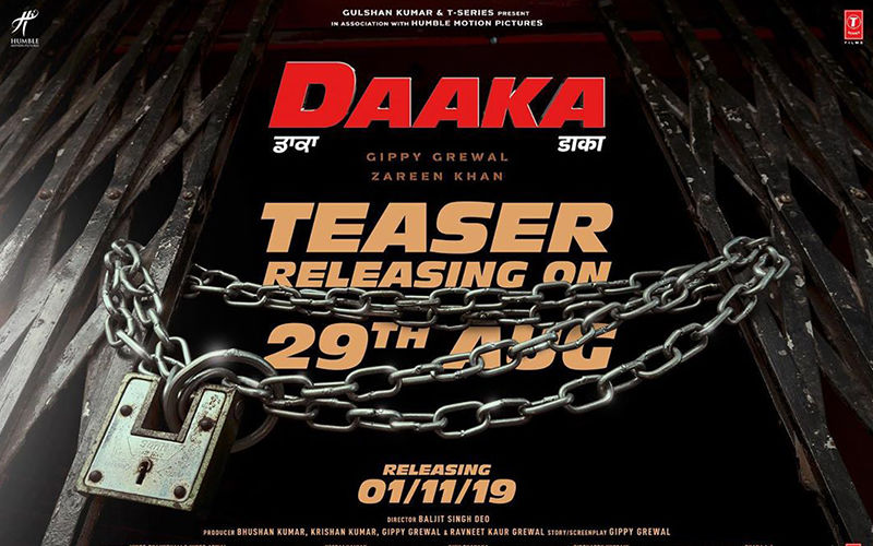 Gippy Grewal Starrer ‘Daaka’ Teaser To Release Tomorrow