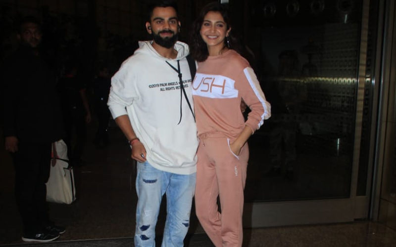 Star Couple Virat Kohli And Anushka Sharma Look Happy As They Leave The Country For Another Exotic Vacay
