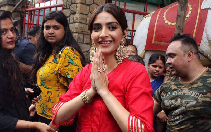 The Zoya Factor: Even The 'Luckiest' Girl On Celluloid Needs Divine Intervention, Sonam Kapoor Visits A Temple In Juhu