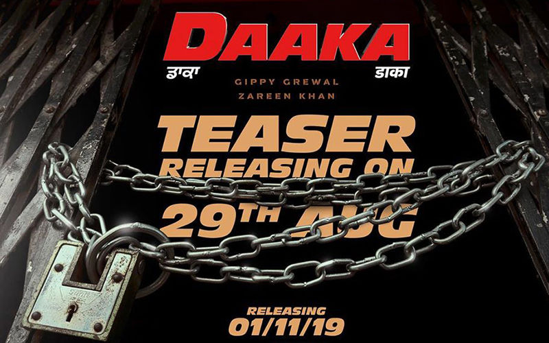 ‘Daaka’ New Poster Starring Gippy Grewal And Zareen Khan Is All About Vibrant Colours