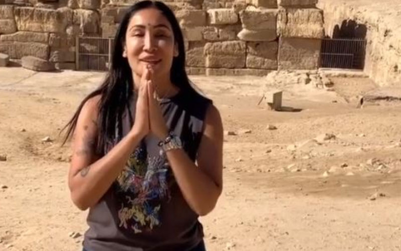 Ex-Bigg Boss Contestant Sofia Hayat Visits Egypt; Secretly Deposits Menstrual Blood In A Pyramid - WHAT?