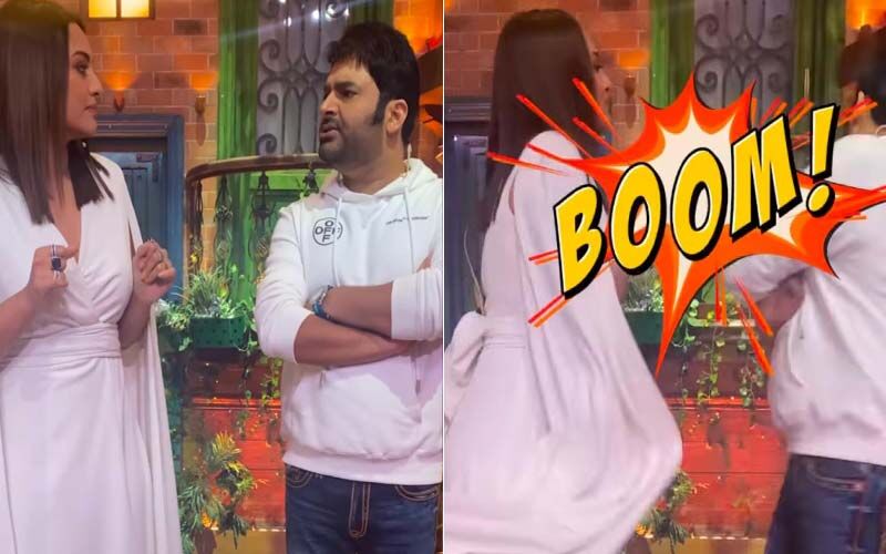 Kapil Sharma Gets Punched By Sonakshi Sinha In His First Reel After He Takes A Dig At Her Father Shatrughan Sinha-Watch Video