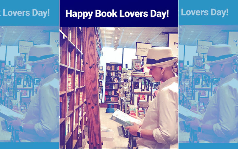 Sonali Bendre Celebrates 'Book Lovers Day' In New York, View Pic