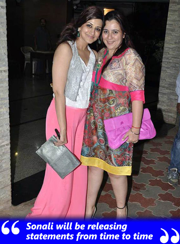 Sonali Bendre With Shrishti Arya