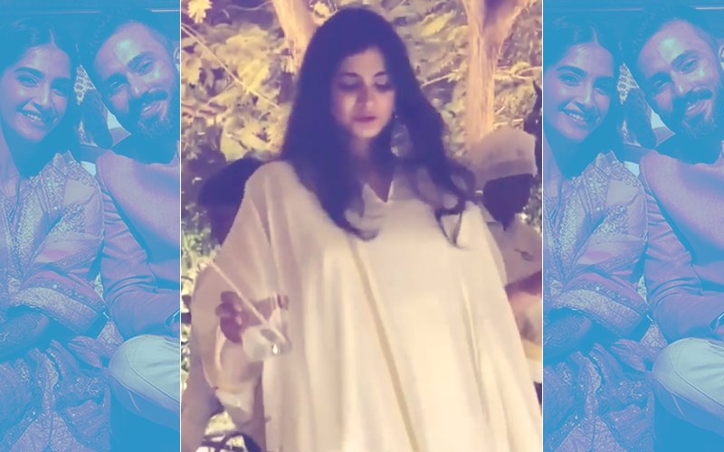Sonam's Mehendi Party: Sister Rhea Grooves To ‘Gud Naal Ishq Mitha’