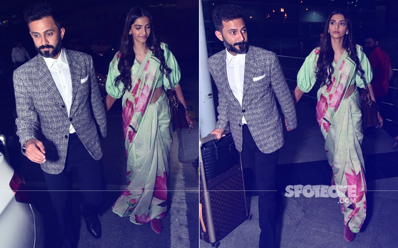 Sonam Kapoor & Anand Ahuja Land In Delhi. Wedding Party On The Cards?