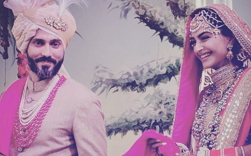Sonam Kapoor Wedding: The First Picture Of Her Pheras