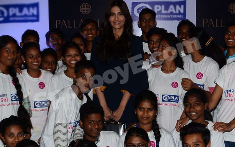 Sonam Kapoor attends Plan International Girl Child Event