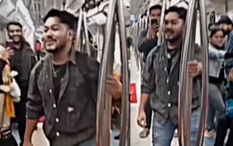 VIRAL! Passenger Sings Atif Aslam’s ‘Bakhuda Tumhi Ho’ In A Crowded Metro Leaving Internet In Awe; Netizens Say, ‘Vibe Hai Vibe’