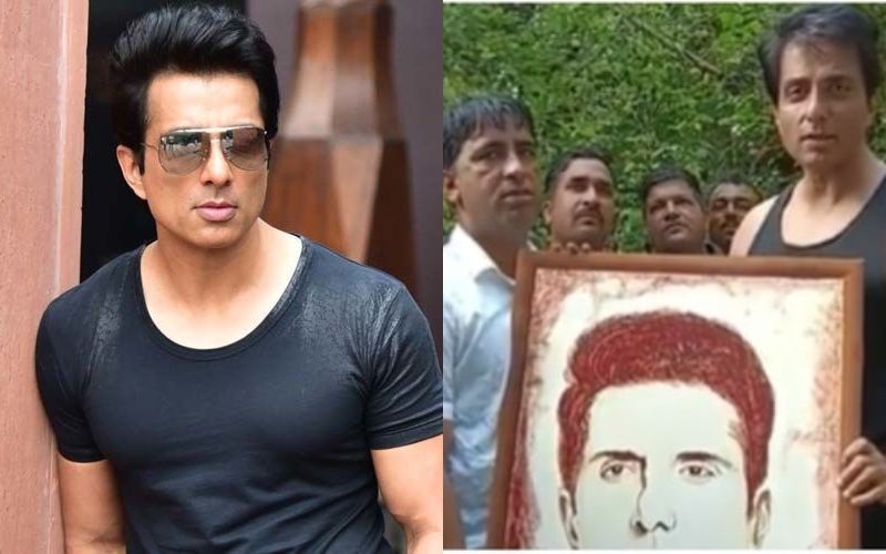 Sonu Sood Has THIS Reaction To A Fan Gifting Him His Portrait Made With Blood! Says ‘This Is What You Have Done Wrong’