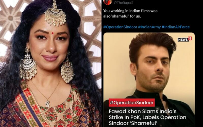 Working In India Was Shameful Too": Rupali Ganguly Slams Fawad Khan Over Operation Sindoor Remarks