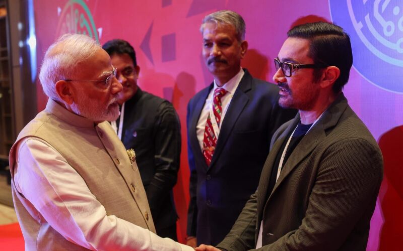 PM Modi’s Heartfelt Exchange With Aamir Khan At A Conclave, Touches Hearts