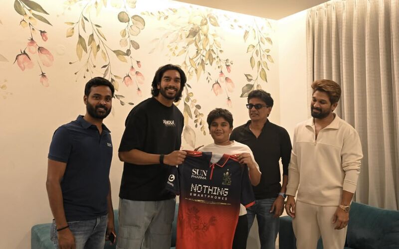 Allu Arjun Expresses Heartfelt Gratitude To His Fan And RCB Cricketer Venkatesh Iyer For Gifting A Special Memento To His Son Ayaan Arjun