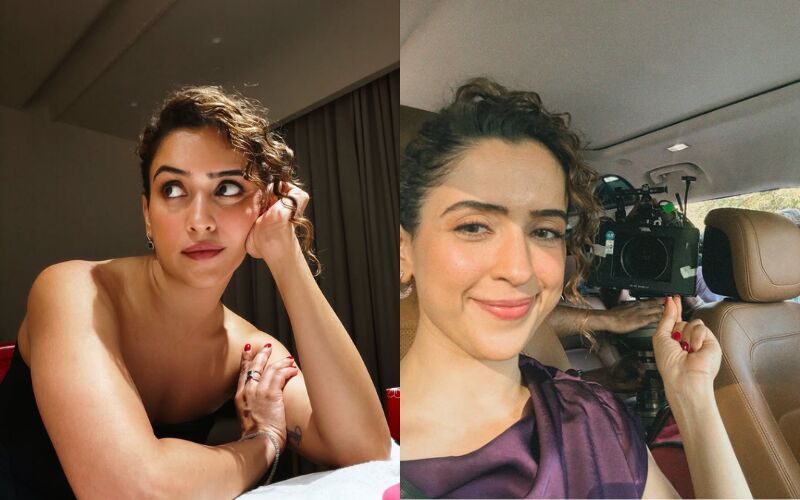 Powerhouse Performer Sanya Malhotra Shares A Raw, Real Look Inside Her Sundar Poonam Journey.