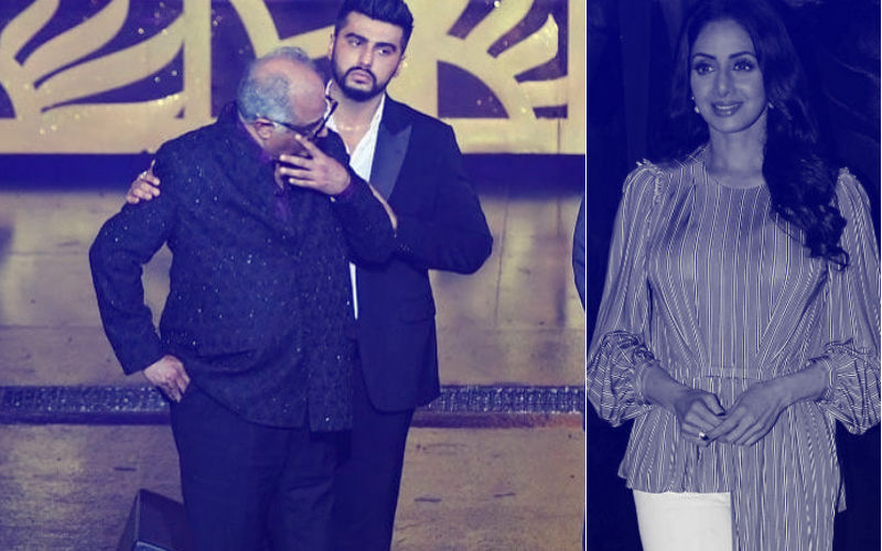 Boney Kapoor Gets Teary-Eyed As He Collects Award On Behalf Of Sridevi At IIFA 2018. Heartrending Moment!