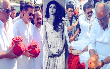 Pics: Boney Kapoor, Anil Kapoor, Manish Malhotra & Amar Singh In Haridwar To Offer Prayers For Sridevi