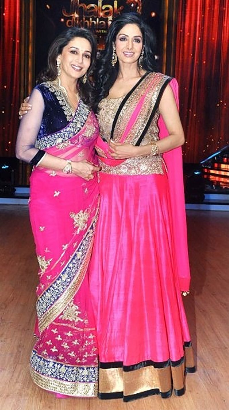 Sridevi Madhuri Dixit Nene Inside