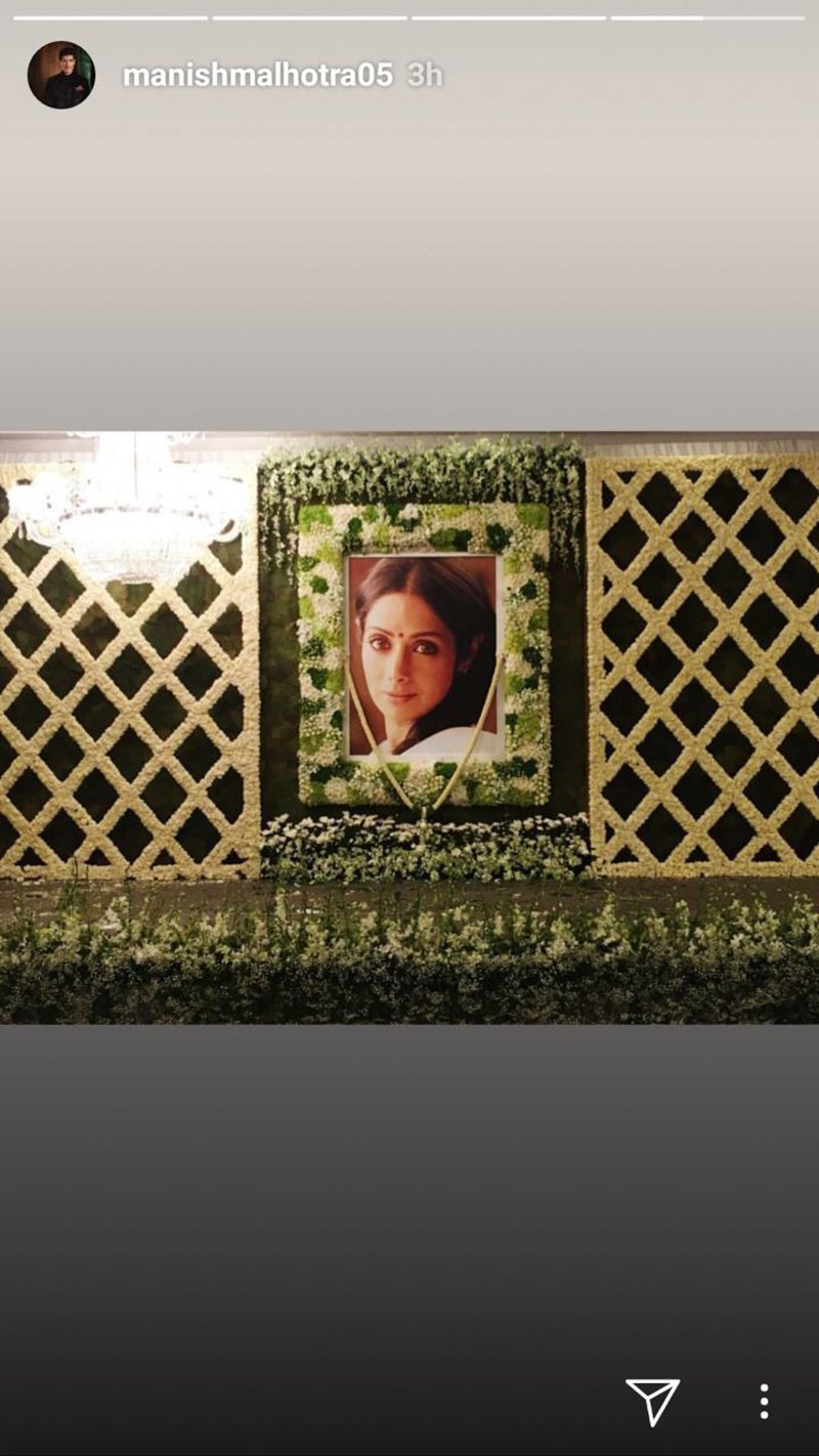 Sridevi Picture At The Chennai Prayer Meet