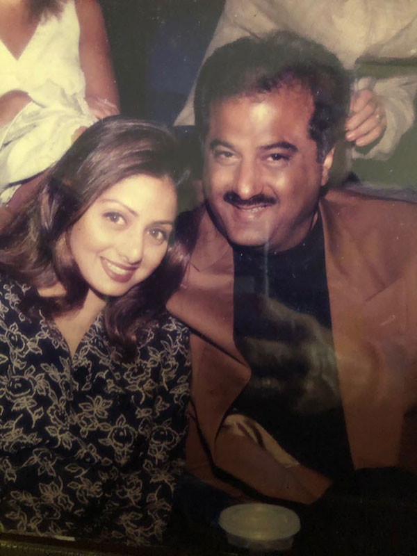 Sridevi and Boney in their younger days