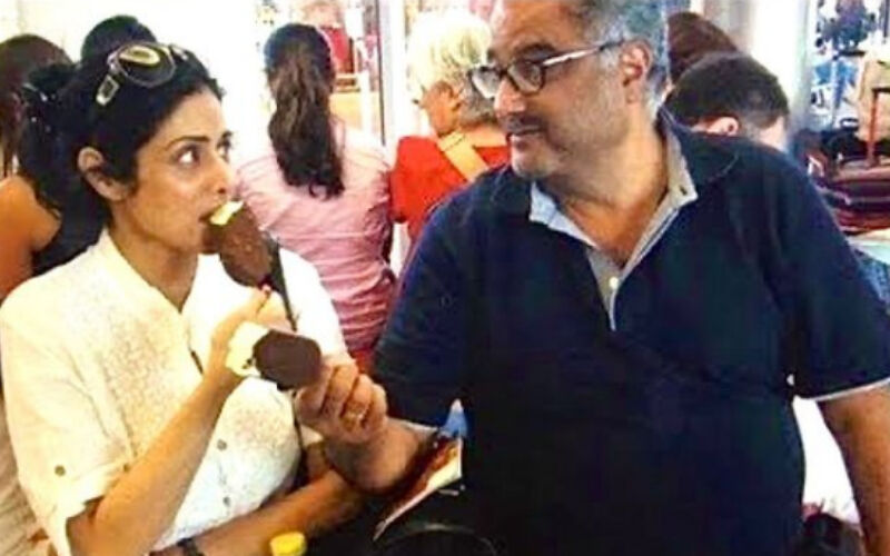 THROWBACK! Sridevi Fans Get Emotional As Boney Kapoor Shares An Unseen Priceless PIC Of The Late Actress, Enjoying Ice Cream; Netizens Say, 'We Miss Her'