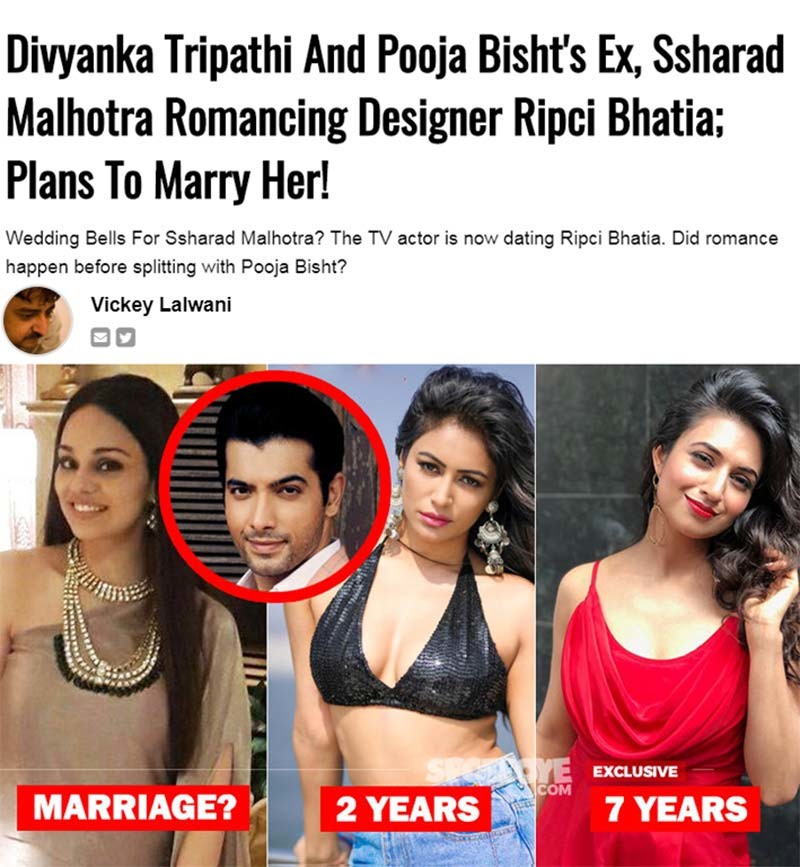 Ssharad Malhotra Ripci Bhatia