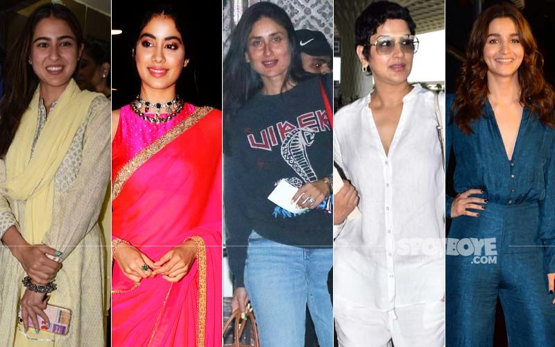 STUNNER OR BUMMER: Sara Ali Khan, Janhvi Kapoor, Kareena Kapoor Khan, Sonali Bendre Or Alia Bhatt?