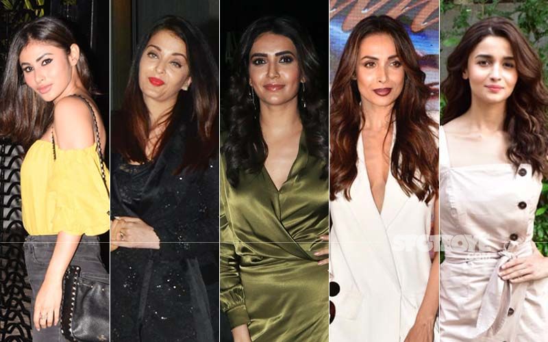 STUNNER OR BUMMER: Mouni Roy, Aishwarya Rai Bachchan, Karishma Tanna, Malaika Arora Or Alia Bhatt?