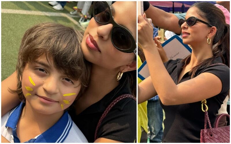 Shah Rukh Khan’s Daughter Suhana Khan Roots For AbRam At His School’s Sports Day; Gauri Khan Shares Their Cute Moments – SEE PICS