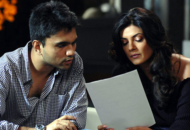 Sushmita Sen With Mudassar Aziz