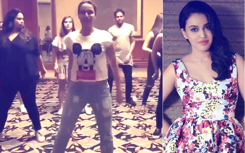 Leaked Video: Swara Bhasker's Last Minute Dance Rehearsals For Bestie Sonam Kapoor's Sangeet