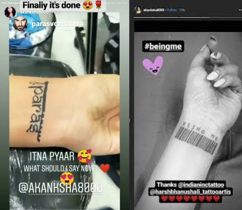 amy jackson prateik babbar tattoo