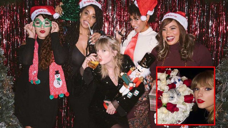 Taylor Swift’s 30th Christmas-Themed Birthday Bash Was All About Stars, ‘Fur’ Cake And A Hell Lot Of Fun – PICS